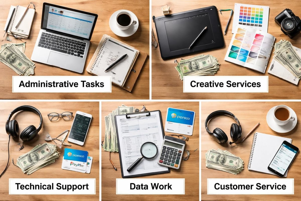 Categories of small online jobs