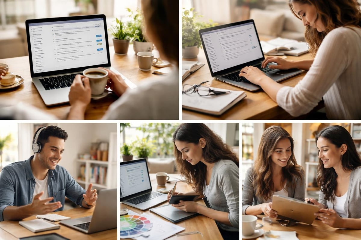Small online job application process