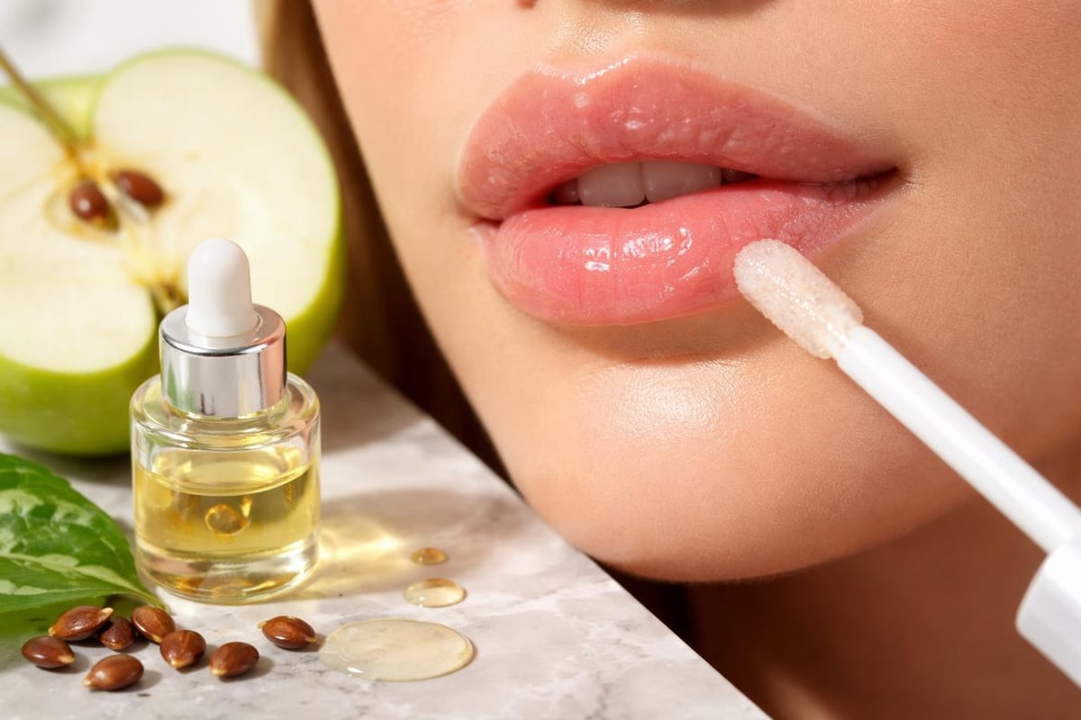 Glass lips hydration layers