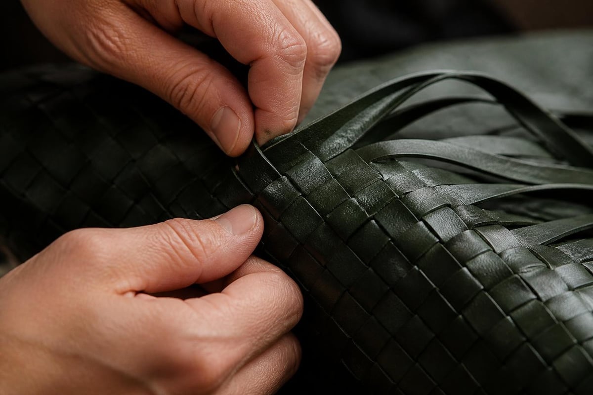 Bottega Veneta intrecciato craftsmanship