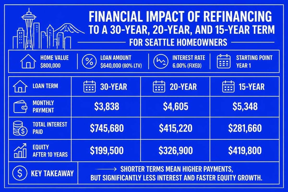 Refinancing term comparison