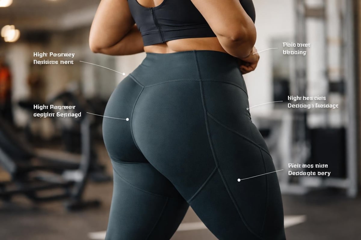 Plus size activewear technical features