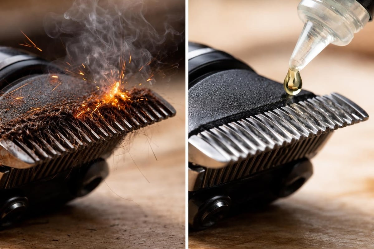 Klingenreibung und Verschleiß