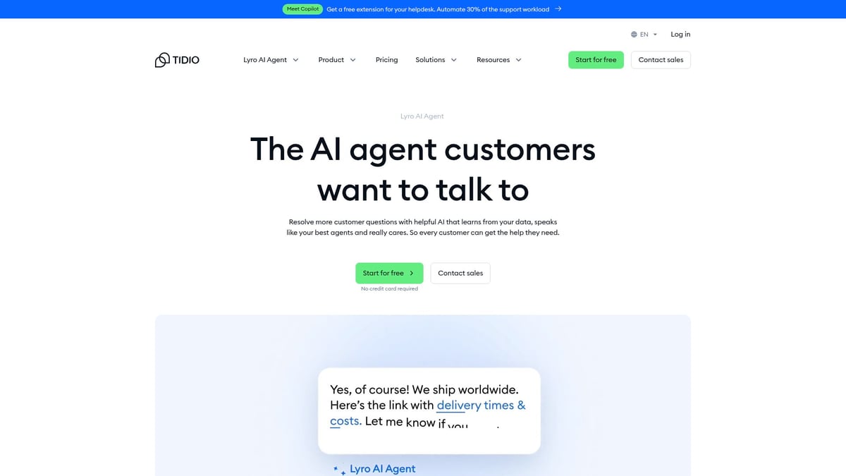 12 Essential AI Tools for Customer Service in 2026 - Tidio