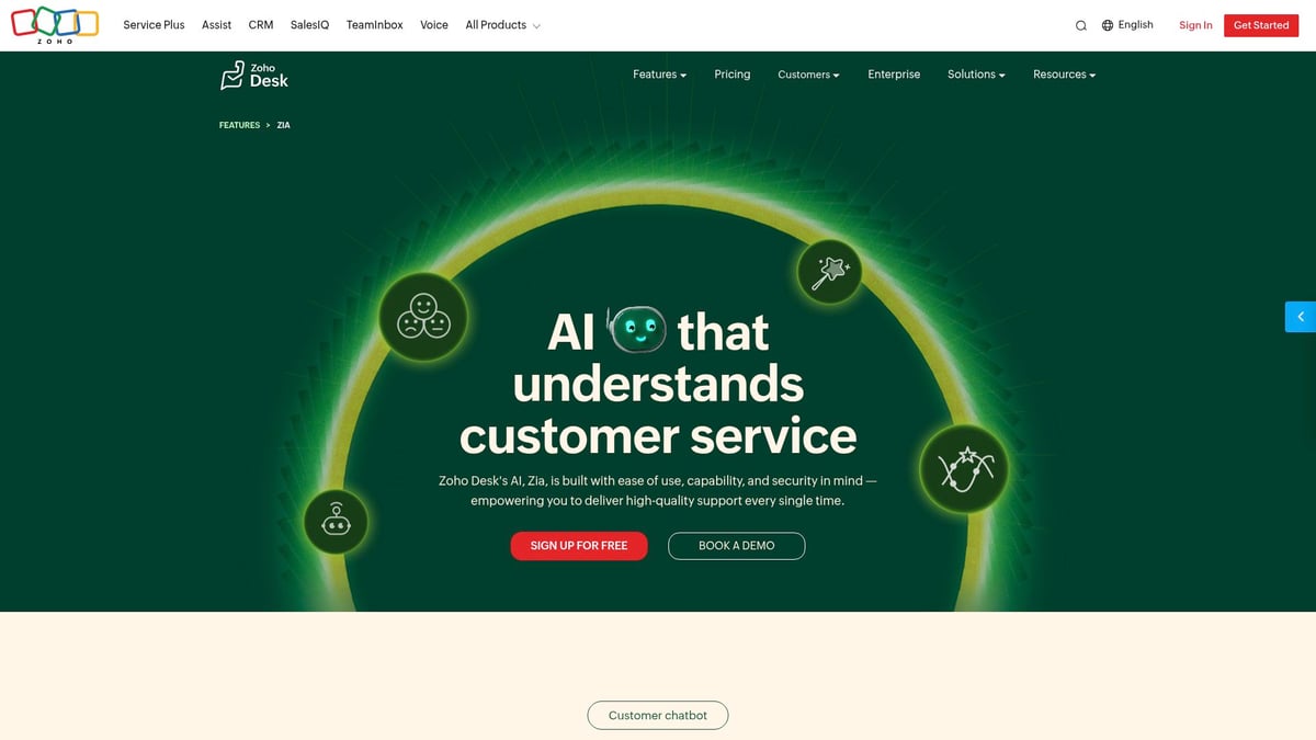 12 Essential AI Tools for Customer Service in 2026 - Zoho Desk