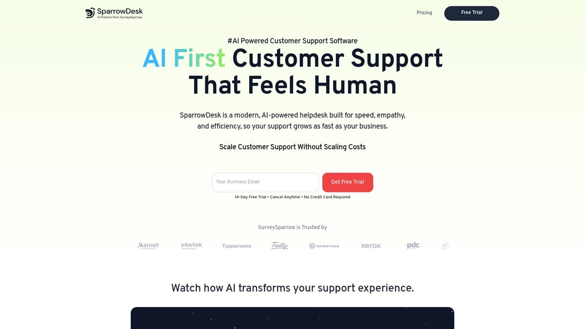 12 Essential AI Tools for Customer Service in 2026 - SparrowDesk