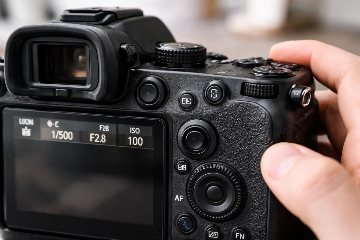 Canon EOS R5 control layout