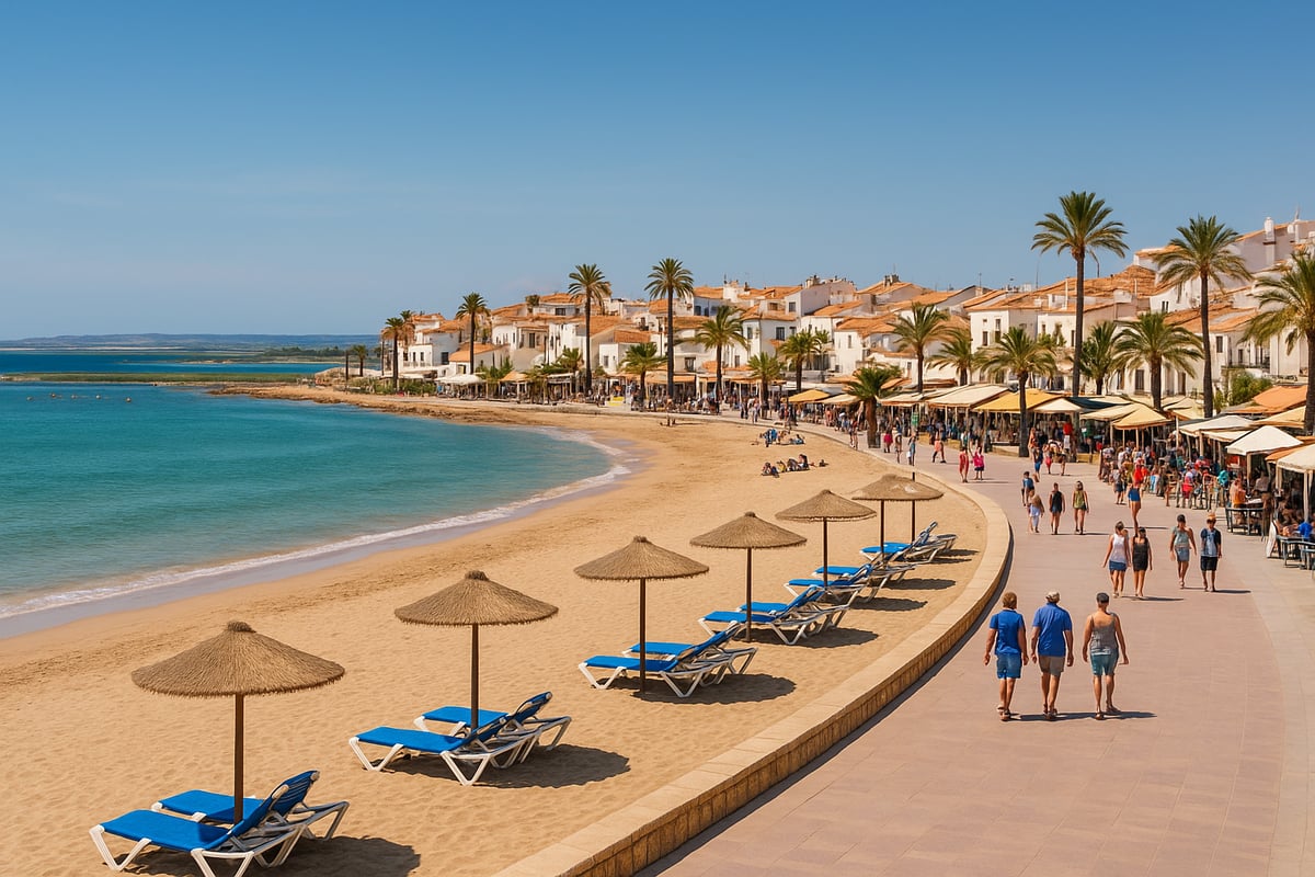Overview of La Mata, Spain