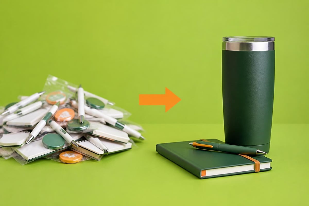 Quality versus quantity in promotional merchandise