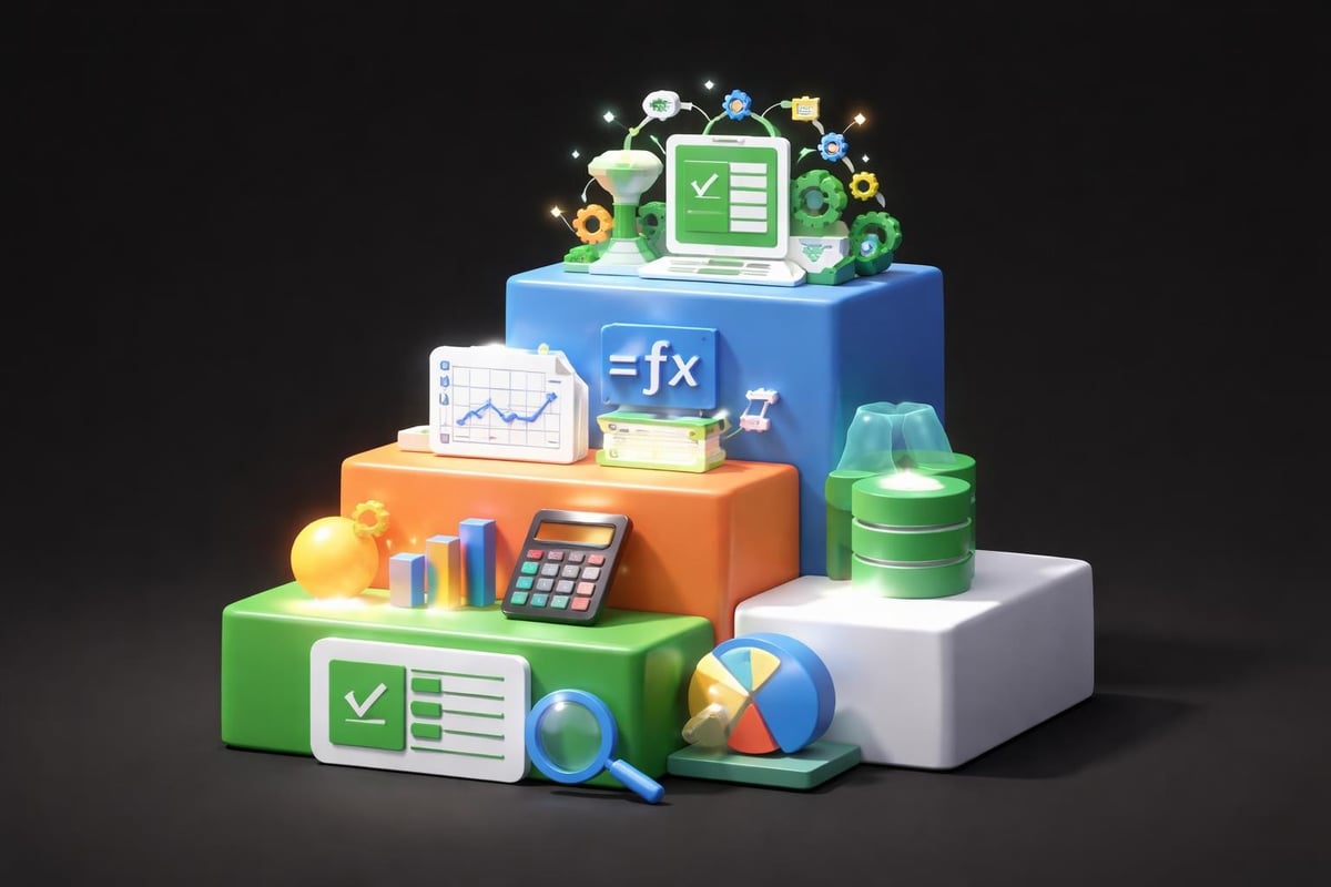 Excel training structure