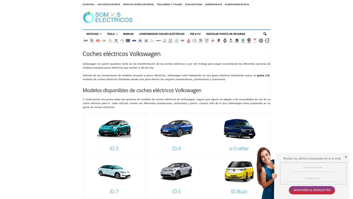 8 Marcas de Coches Eléctricos Innovadoras en 2026 - Volkswagen