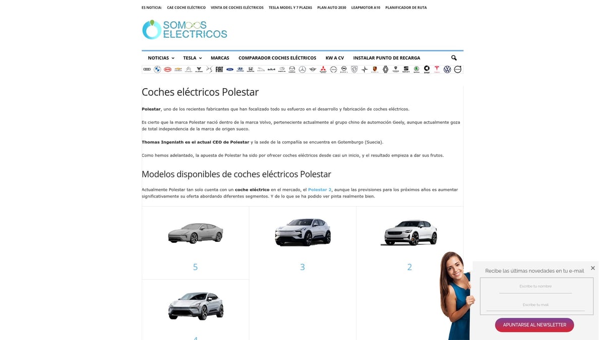 8 Marcas de Coches Eléctricos Innovadoras en 2026 - Polestar