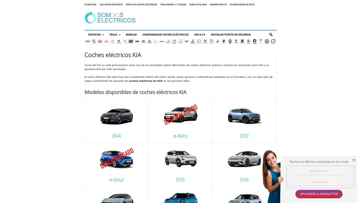 8 Marcas de Coches Eléctricos Innovadoras en 2026 - Kia