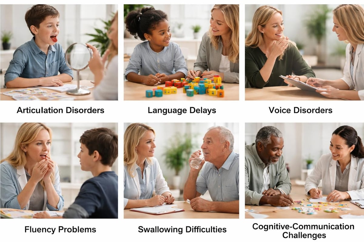 Common speech and language disorders treated in Chesapeake