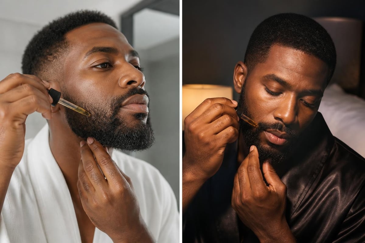 Beard serum application timing