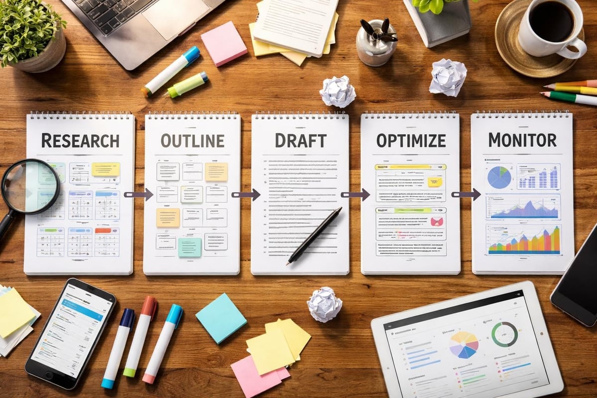 Content creation workflow