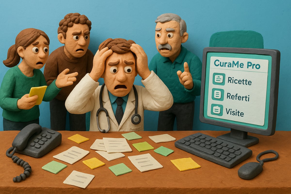 CuraMe Pro: La Soluzione Digitale per Medici di Base e Studi Medici