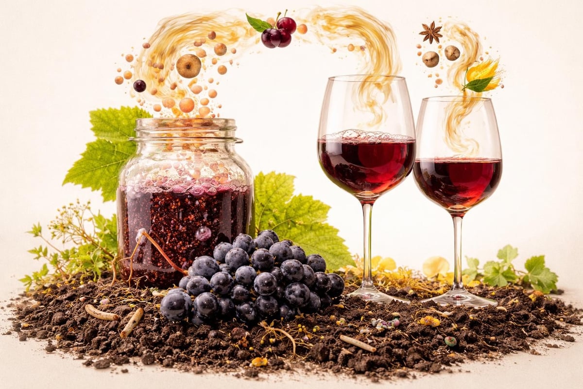 Organic wine characteristics