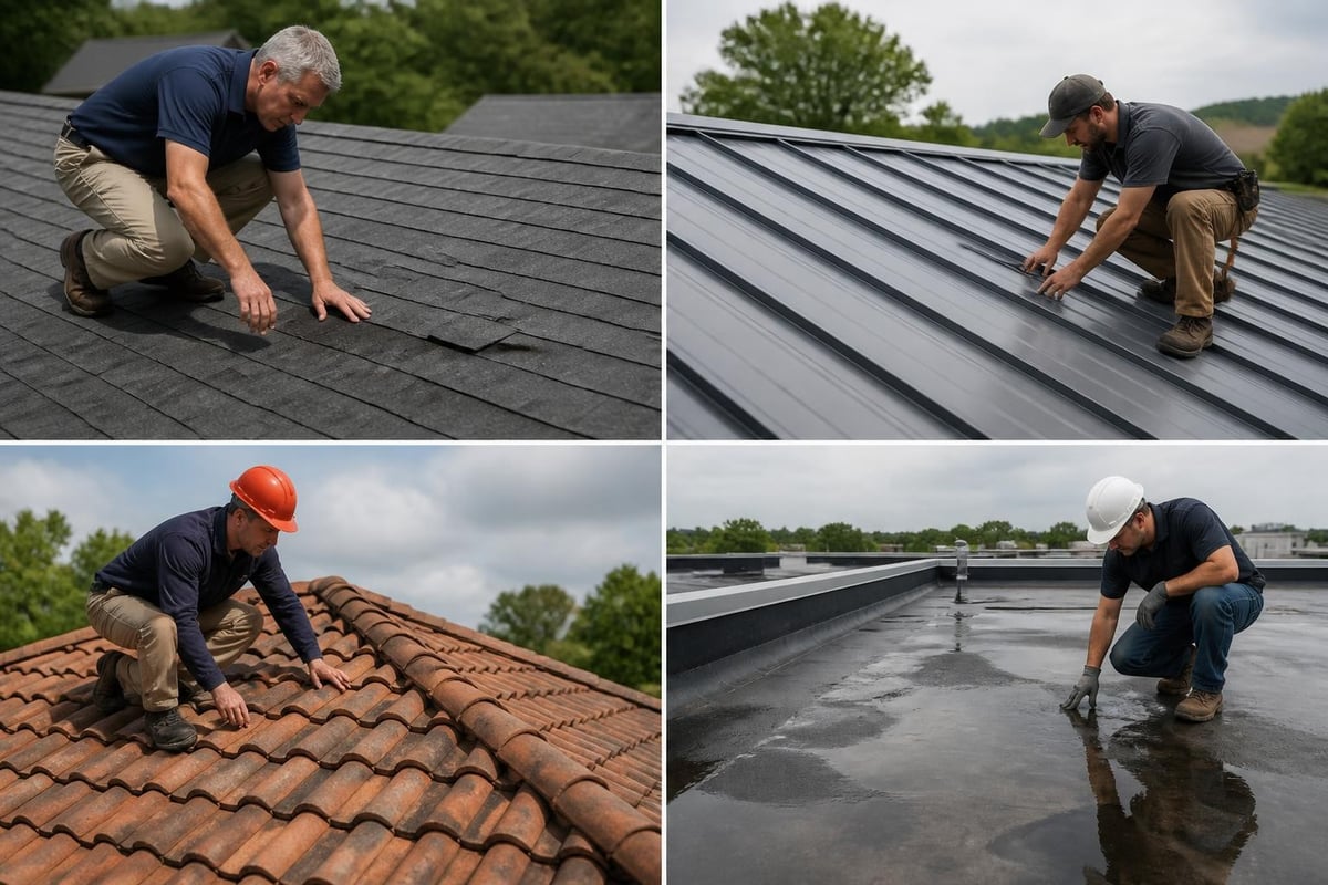 Roof type maintenance