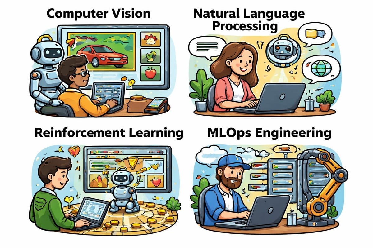 AI engineer specialization tracks