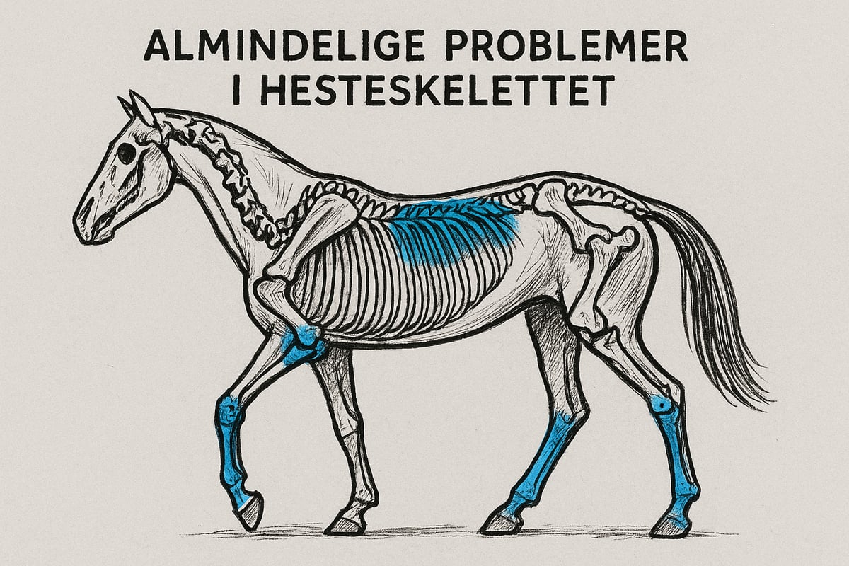 Almindelige Problemer og Sygdomme i Hesteskelettet