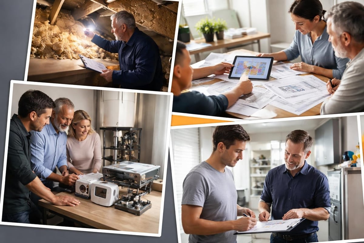 Bespoke heating design process