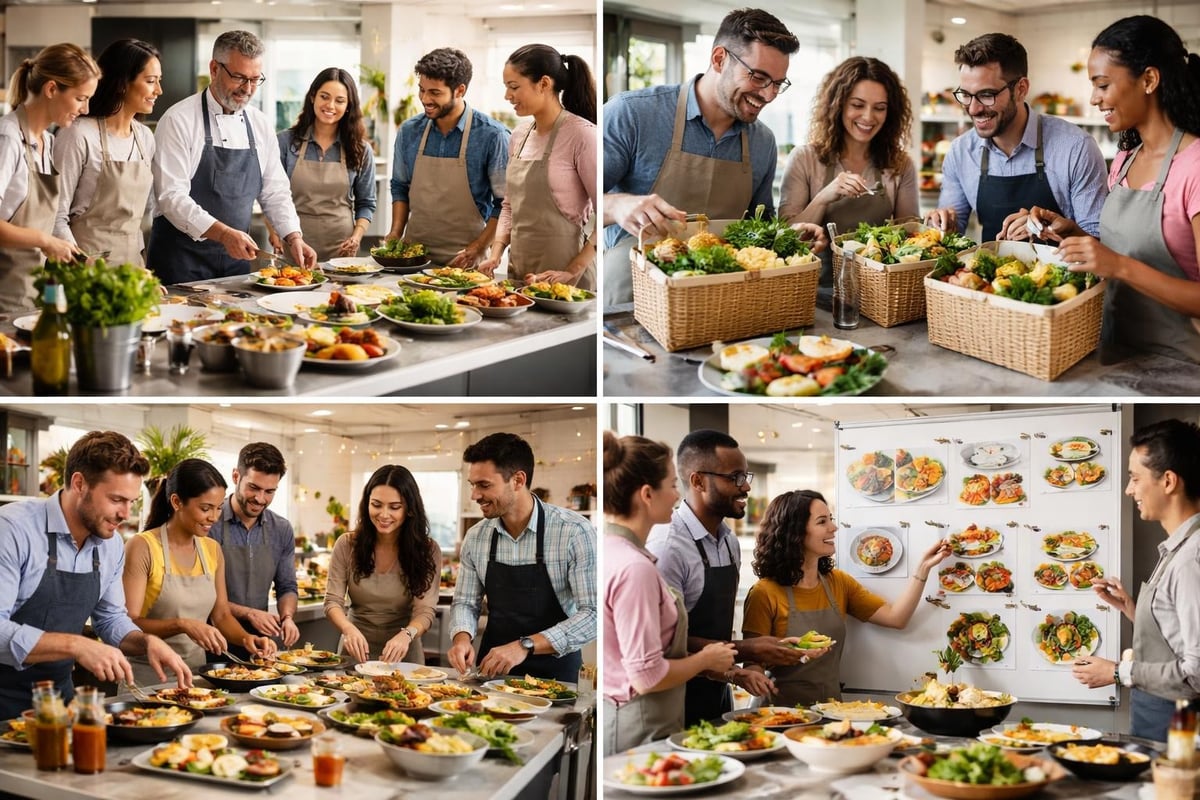 Different cooking event formats