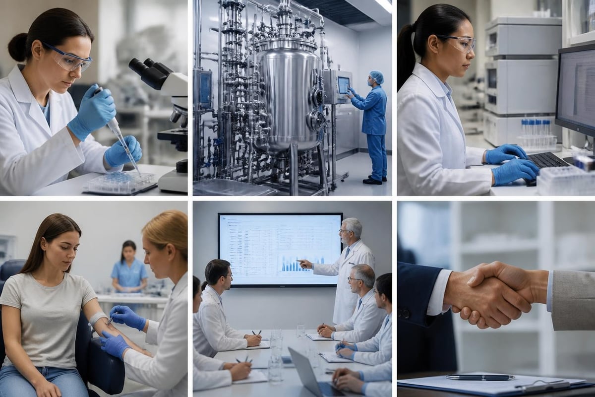 Quá trình phát triển liệu pháp sinh học