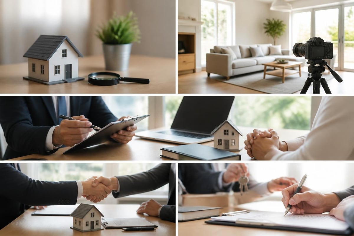 Étapes de la vente immobilière avec accompagnement professionnel