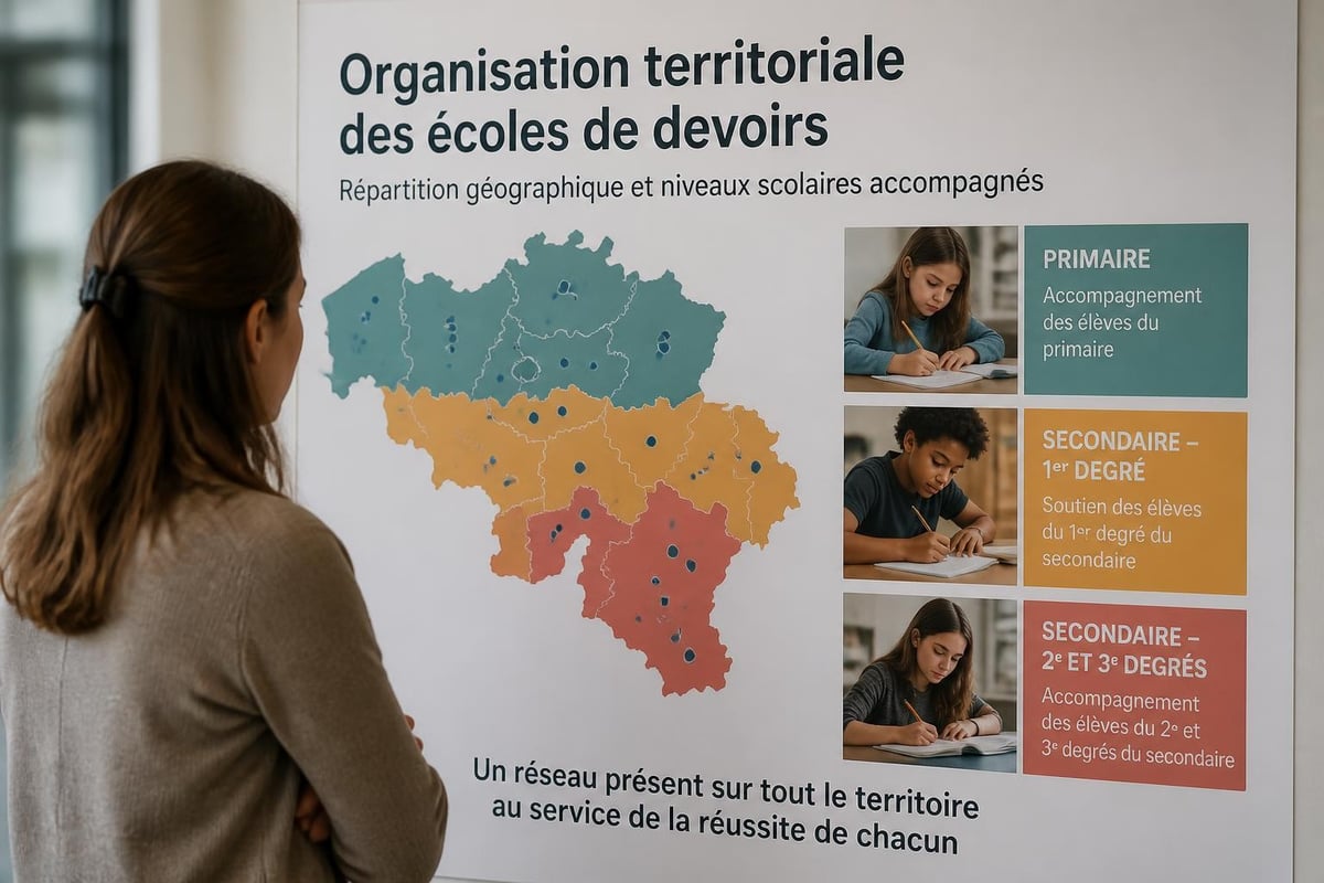 Réseau d'écoles de devoirs en Belgique francophone