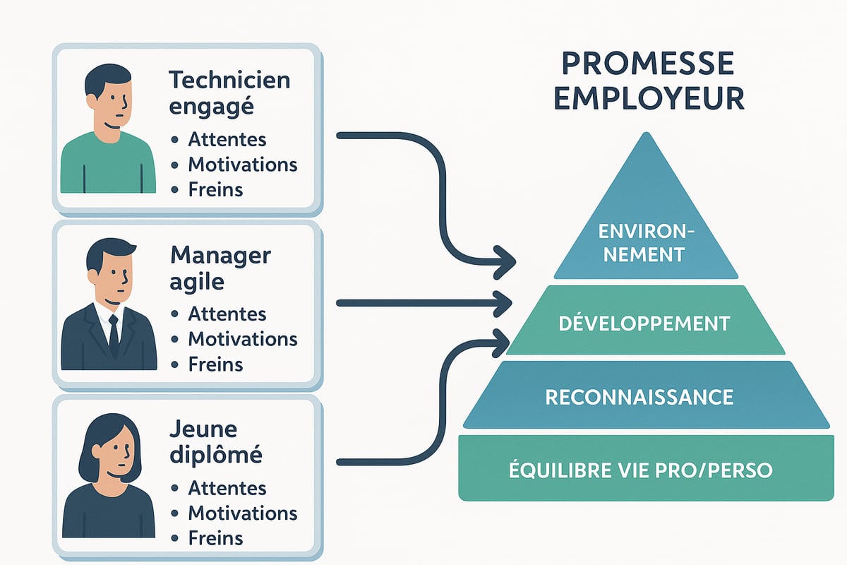 Définir le persona candidat et structurer la promesse employeur
