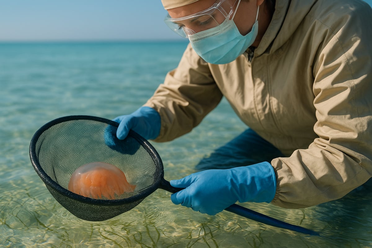 Step-by-Step Guide: Using a Jelly Fish Net Safely and Effectively
