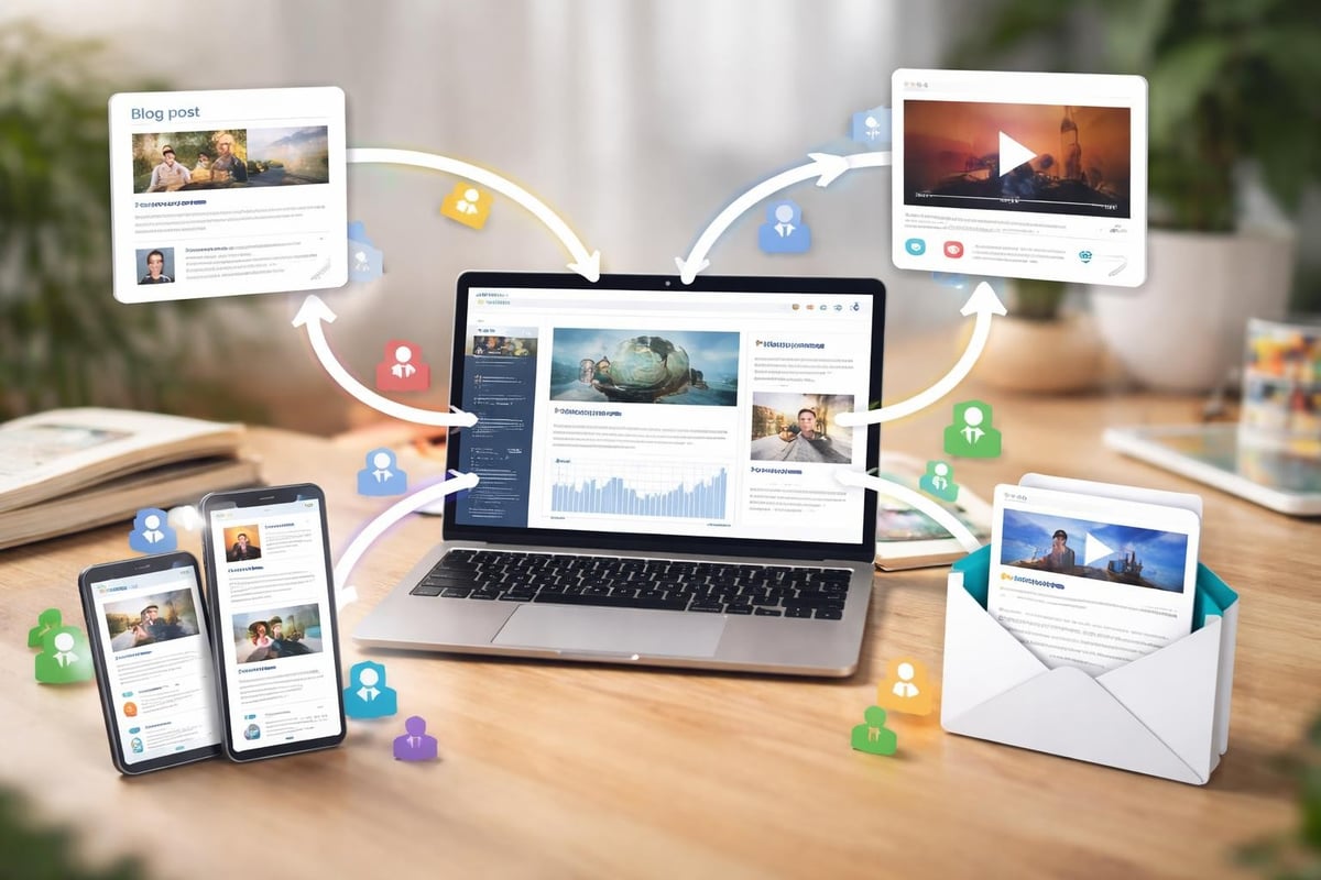 Content marketing channels
