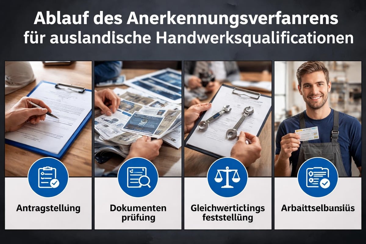 Visa und Anerkennungsprozess