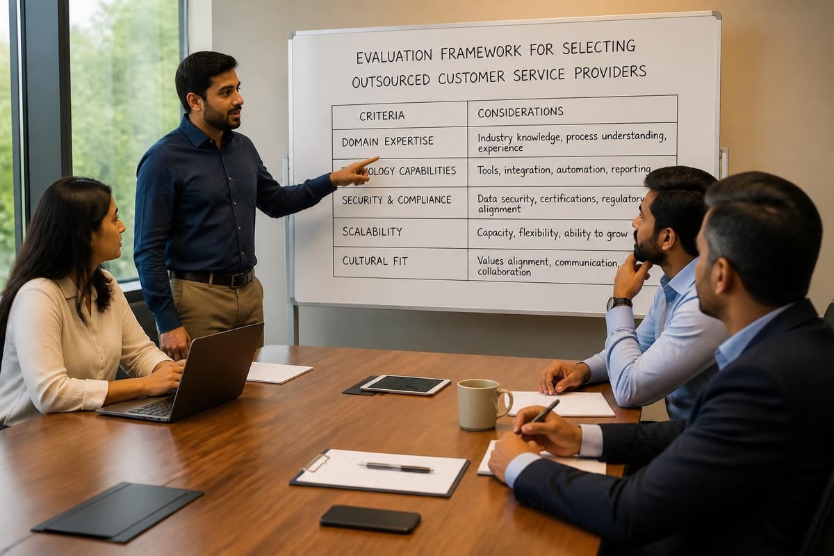 Partner selection criteria