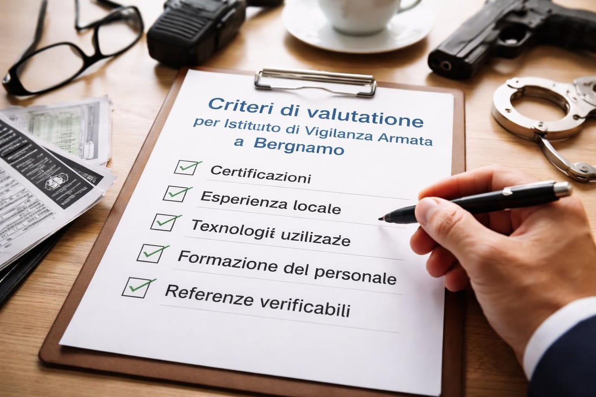 Selezione istituto vigilanza