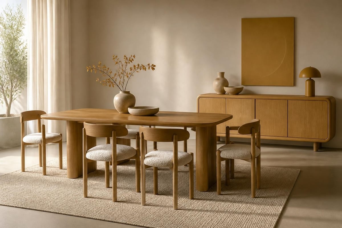 Dining set configuration