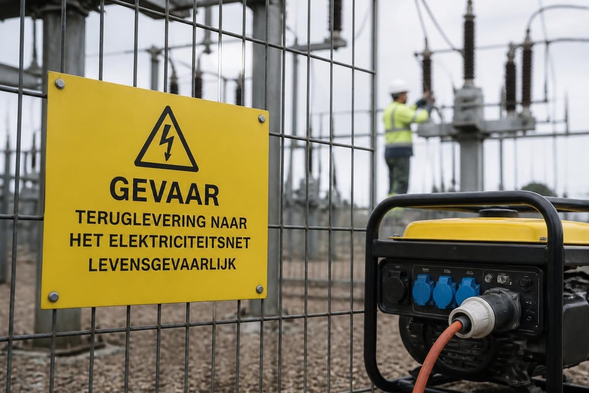 Risico's van teruglevering elektriciteit