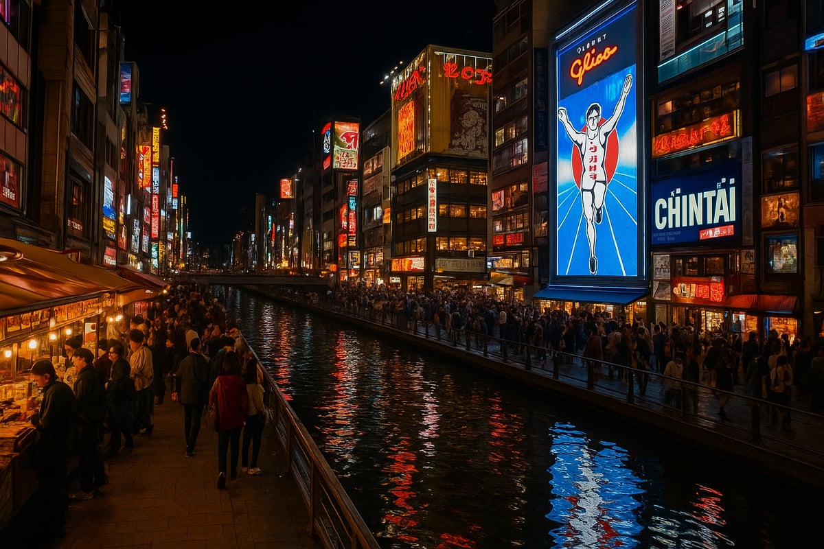 Dotonbori: Osaka’s Vibrant Entertainment District