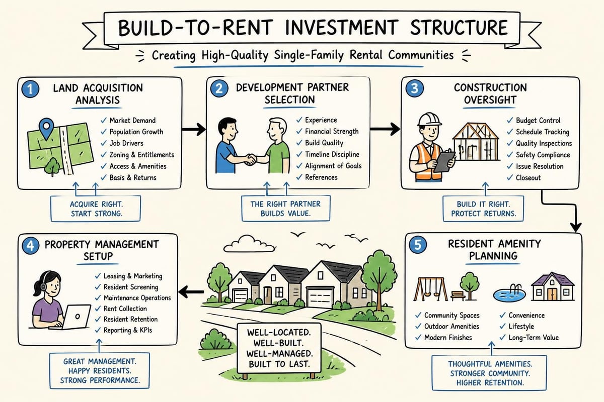 Build-to-rent investment components