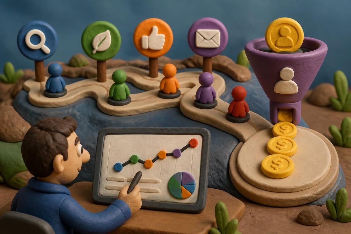 Marketing attribution dashboard