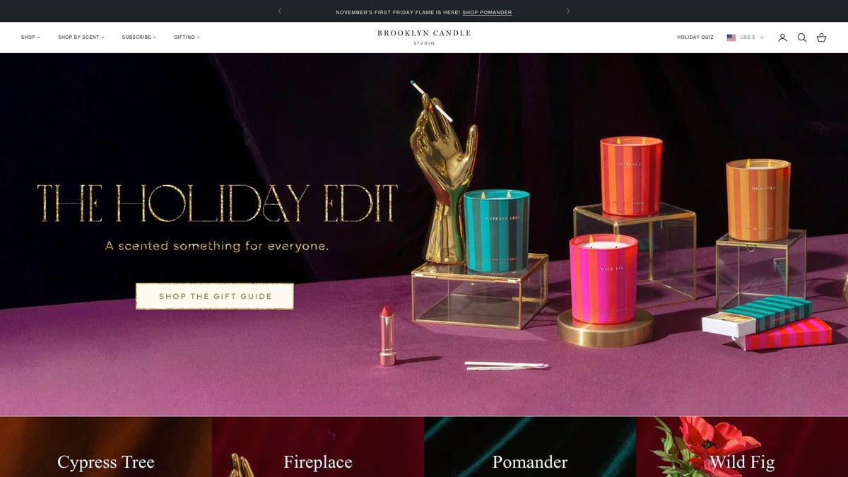 9 Stunning Designed Candles to Elevate Your Space in 2025 - Brooklyn Candle Studio Minimalist Candle