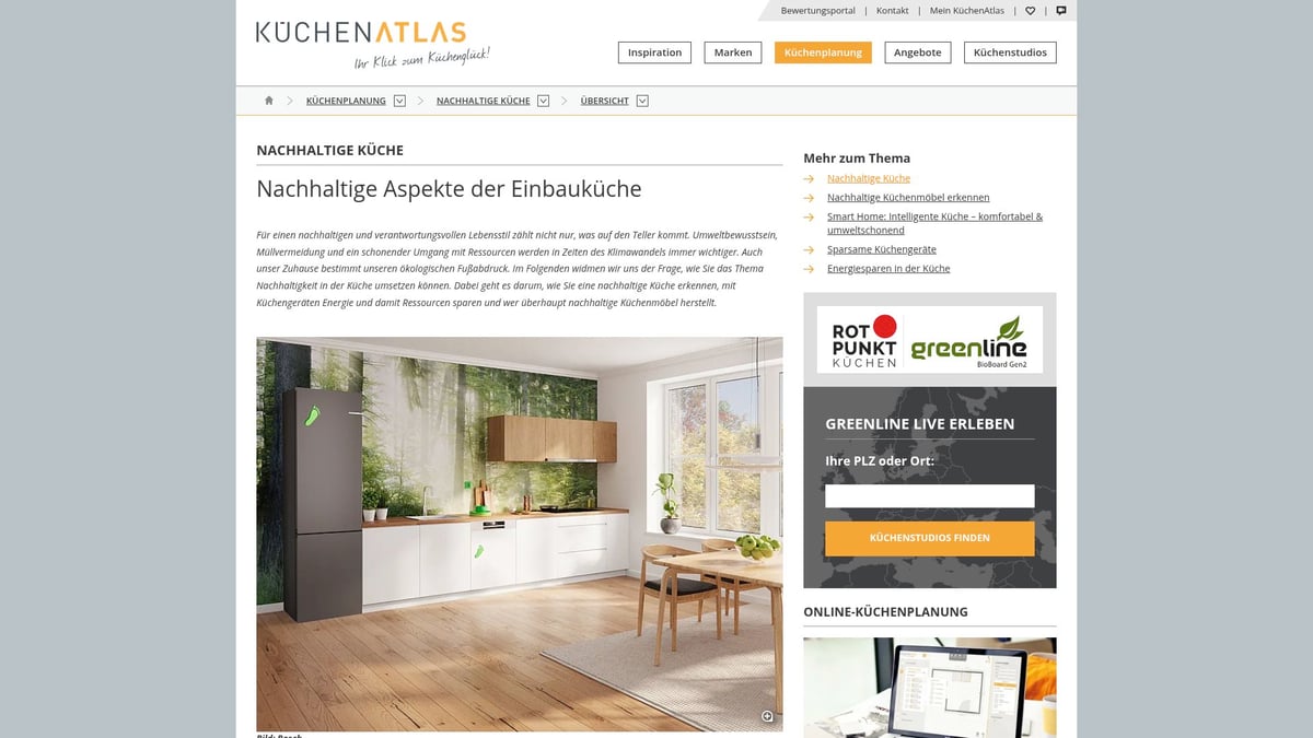 8 Gründe, warum ein Küchenstudio Schwerin 2026 überzeugt - Nachhaltigkeit und energieeffiziente Lösungen