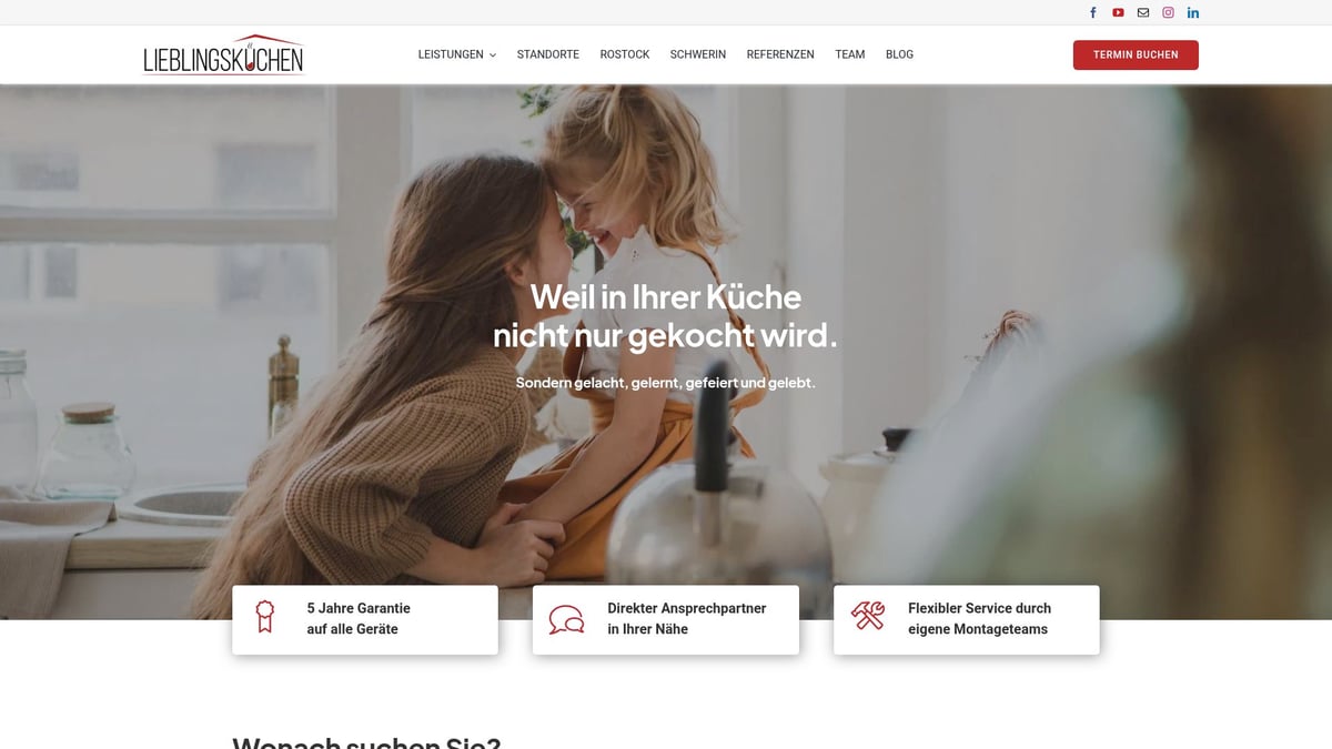 8 Gründe, warum ein Küchenstudio Schwerin 2026 überzeugt - Lieblingsküchen: Maßgeschneiderte Küchenlösungen in Schwerin