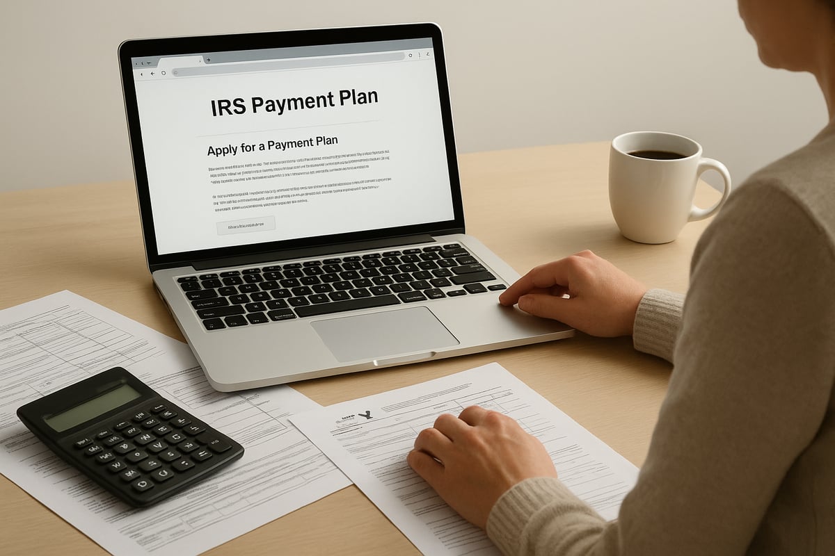 Step-By-Step Process to Set Up an IRS Payment Plan