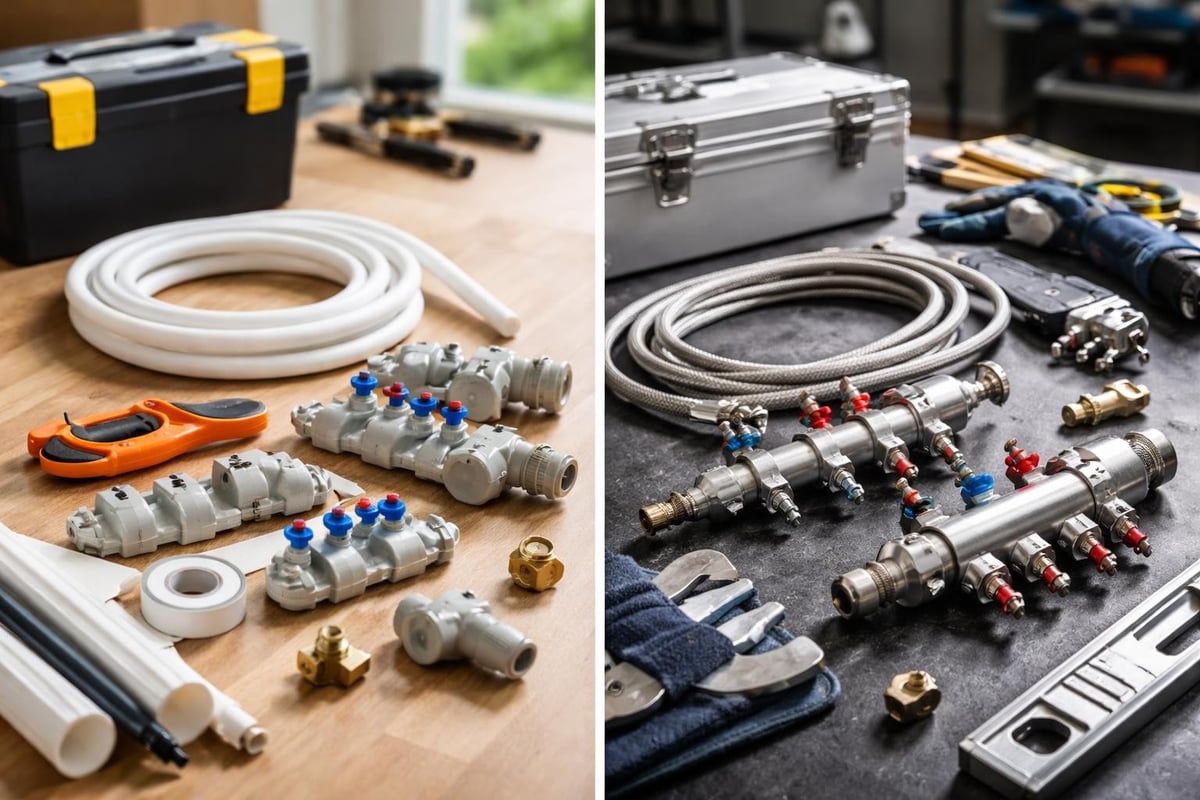 Materiaal vergelijking slagijzer sets