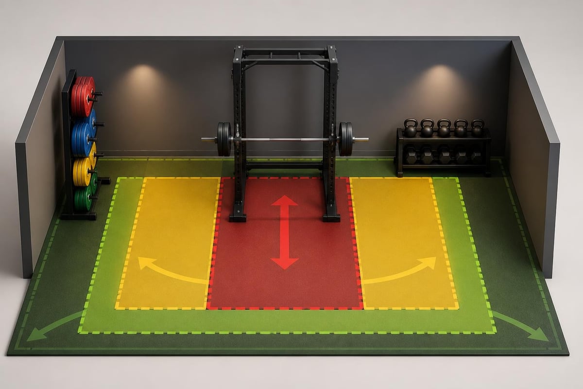 Home gym layout planning