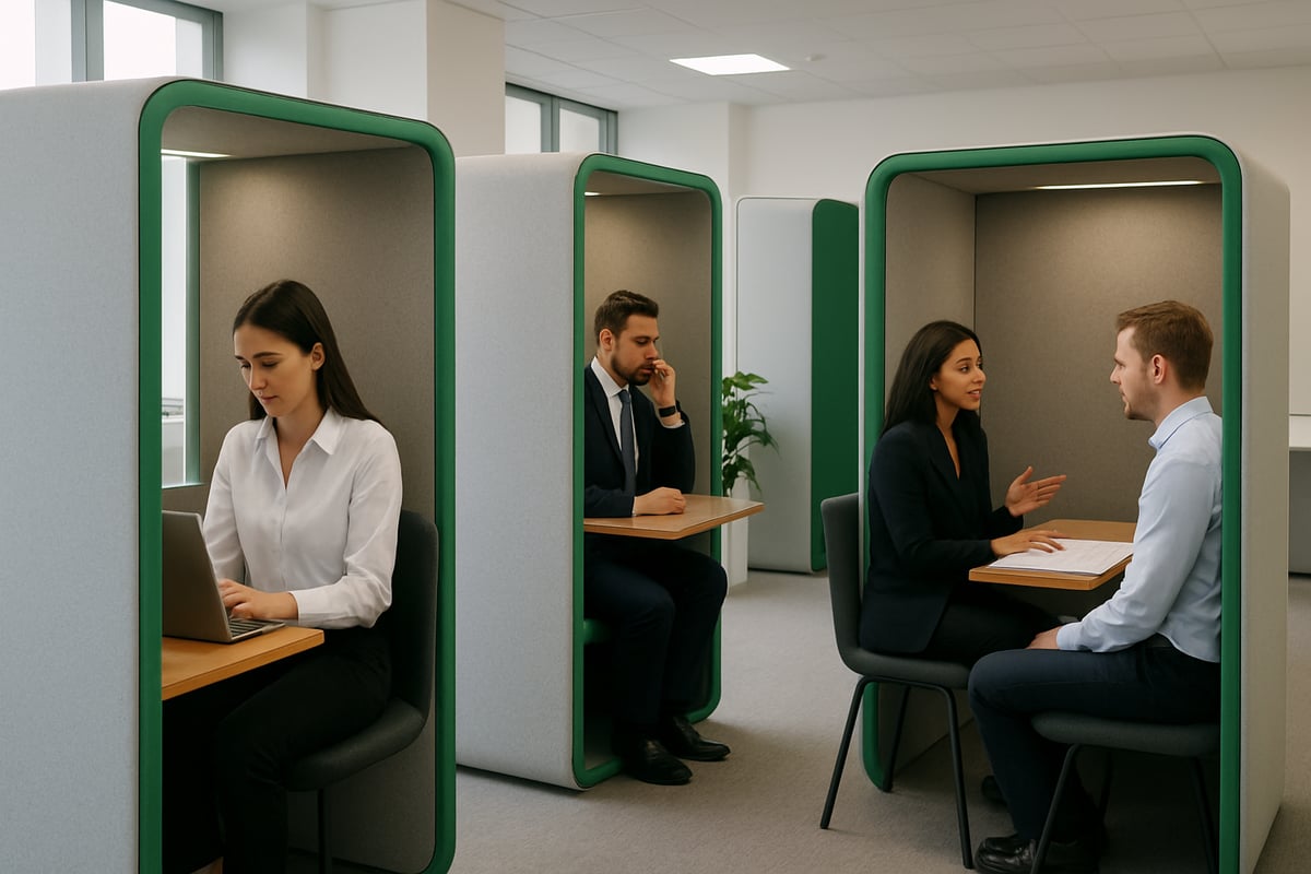 Key Benefits of Office Privacy Booths in 2025
