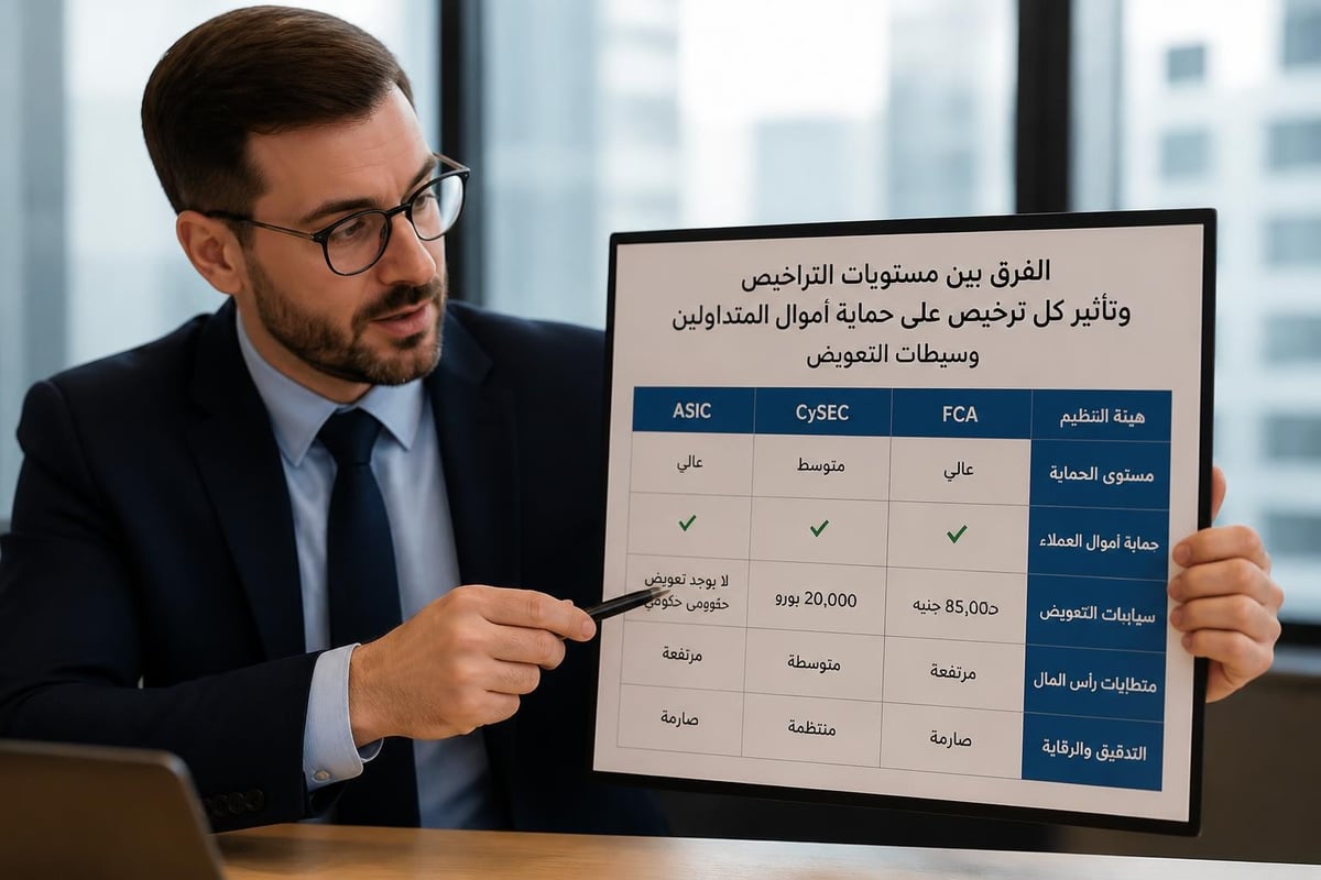 معايير التراخيص التنظيمية