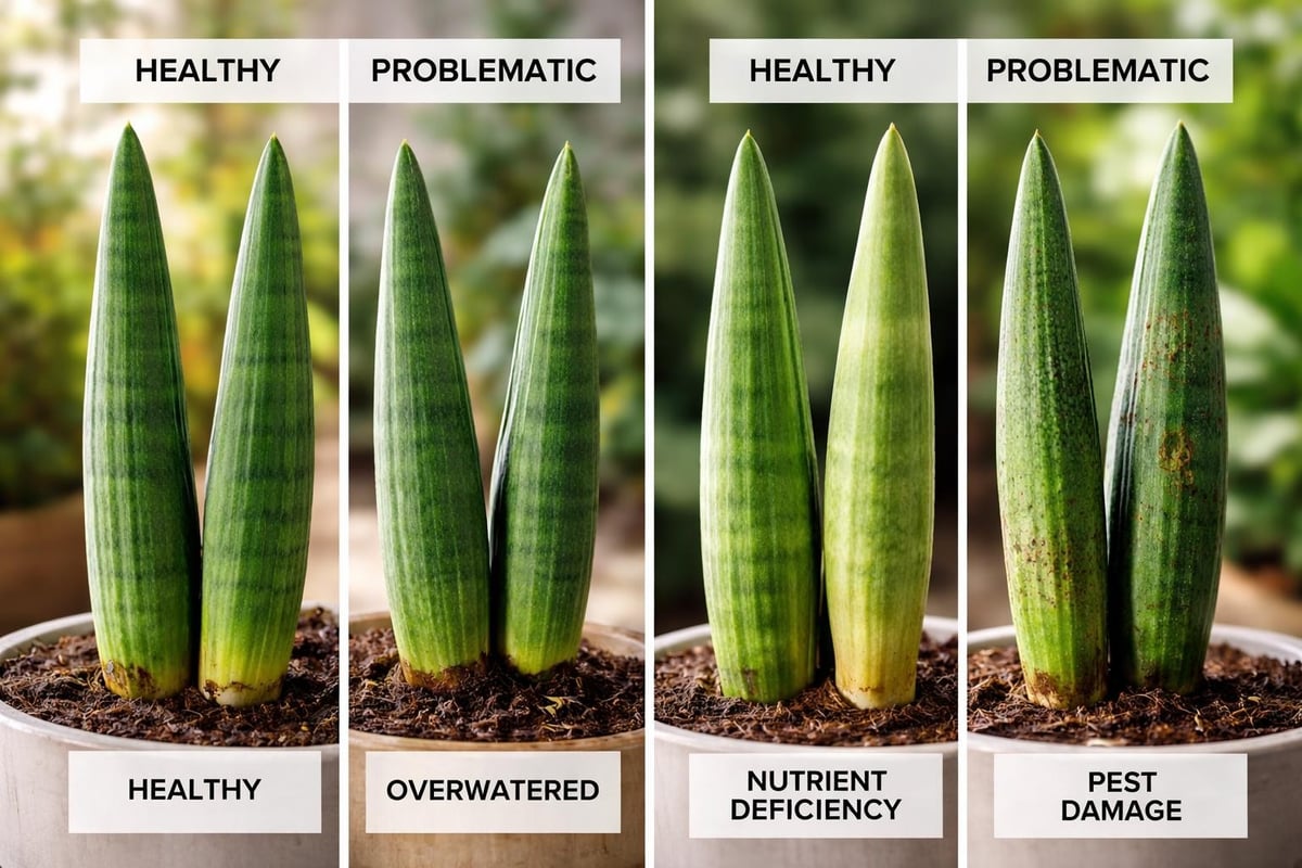 Cylinder snake plant troubleshooting